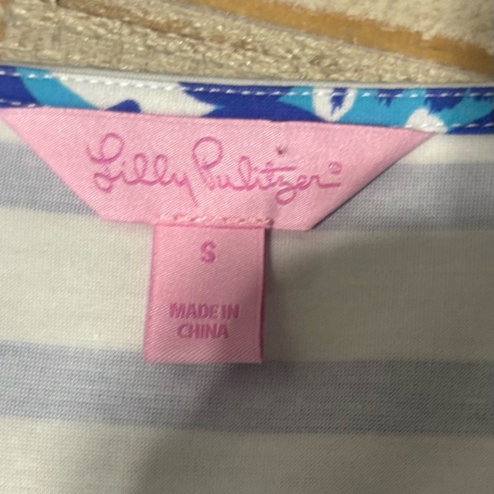 ❤️Lilly Pulitzer Nila Blue Moon Jelly Dress-Sz Smell - Picture 5 of 5